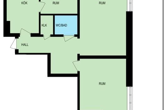 3:a nära JU – fullt utrustad & centralt